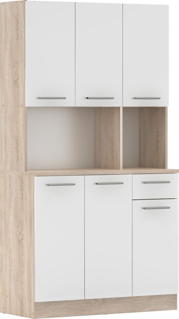 Kondela Sechstüriges Sideboard Pelion New - Sonoma Eiche / Produktbild 