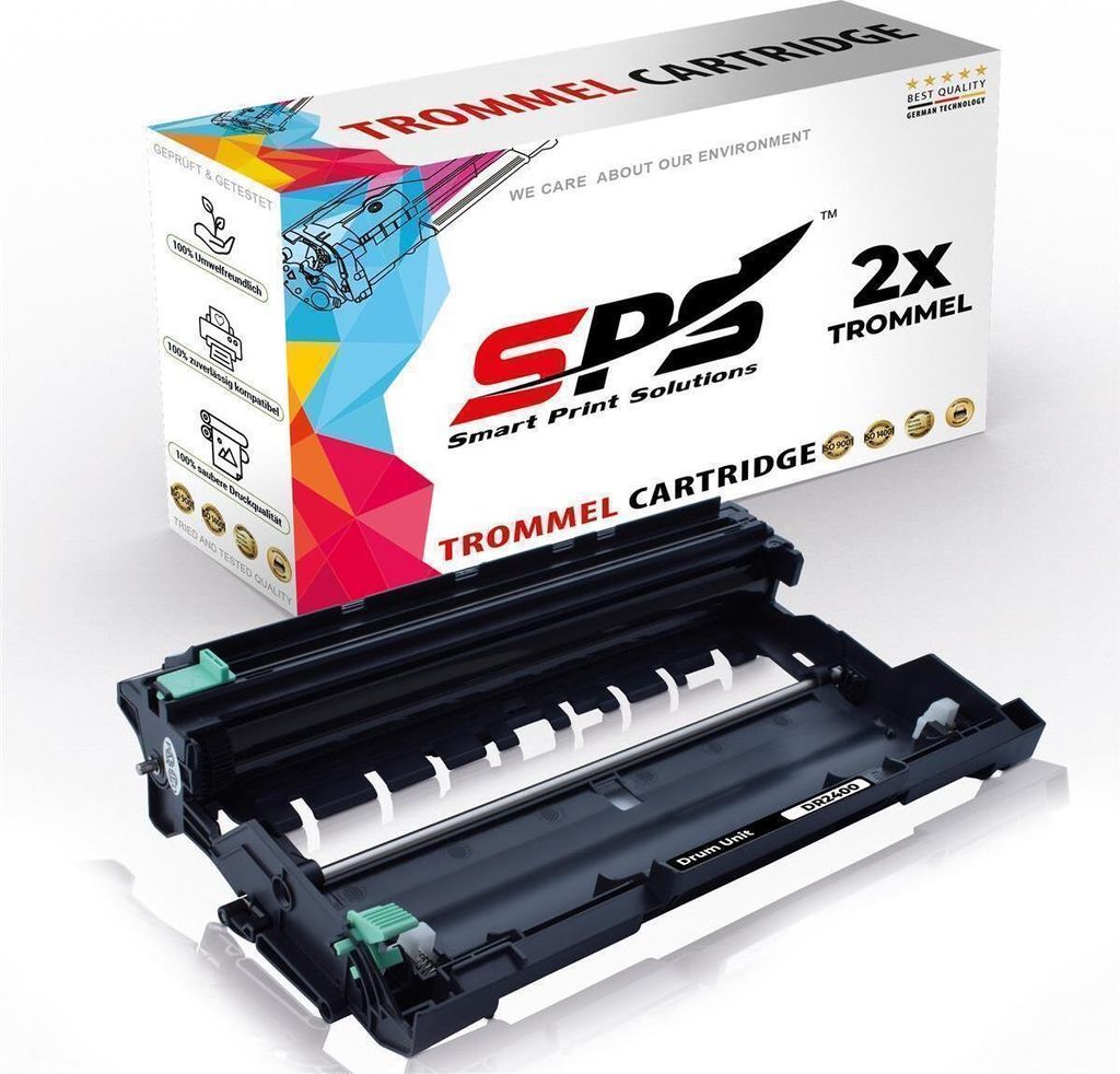 2x Trommel DR2400 DR-2400 Kompatibel für Brother MFC-L2710DW Drucker