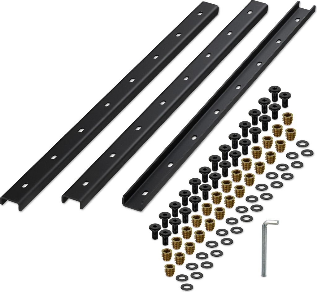 Relaxdays Profilo di rinforzo, set da 3 pezzi, guida Immagine del prodotto 