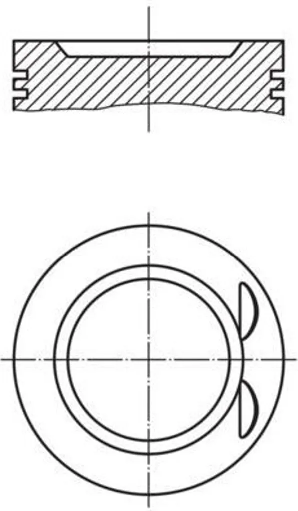 Piston MAHLE 011 73 00 Idéal pour la Réfection et Réparation de votre Moteur
