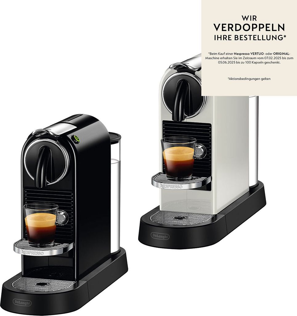 DELONGHI Kapsulový kávovar EN167.B Citiz Nespresso System Obrázok produktu 18