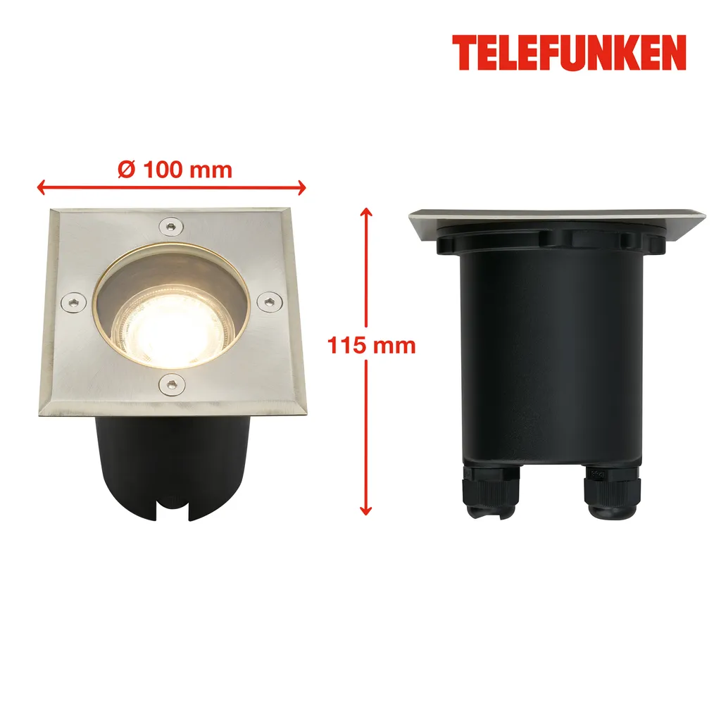 Offerta Telefunken Luce da Incasso IP67 | Carrabile e Impermeabile - 6