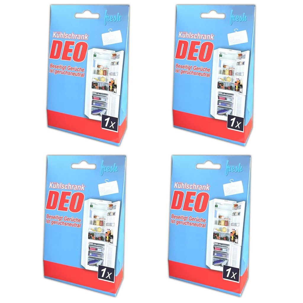4er Set Kühlschrank Deo Lufterfrischer Kühlschrankdeo Produktbild 