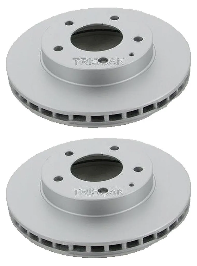 Jeu de Disques de Frein Ventilés Ø 258 mm TRISCAN pour MAZDA Série 626