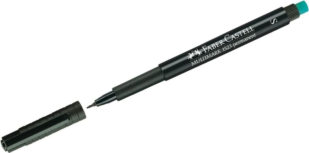 FABER-CASTELL Permanent Marker MULTIMARK S schwarz Produktbild 