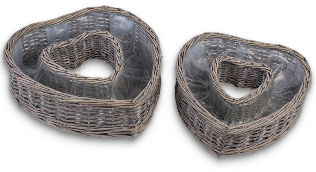 Coeur Plantoirs pour extérieur ronds gris 45, 55 cm Image du produit 