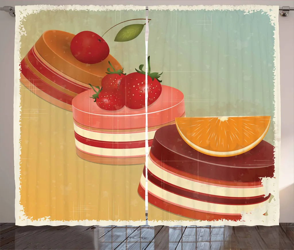 Tenda Cucina ABAKUHAUS Dessert 280x245 | Facile da Lavare e Antistropiccio