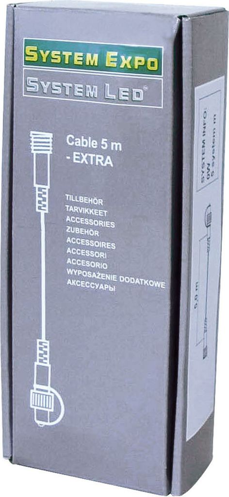 Best Season System Expo "Cable 5m Extra" 1 Anschluß, für den Außenbereich, 484-26