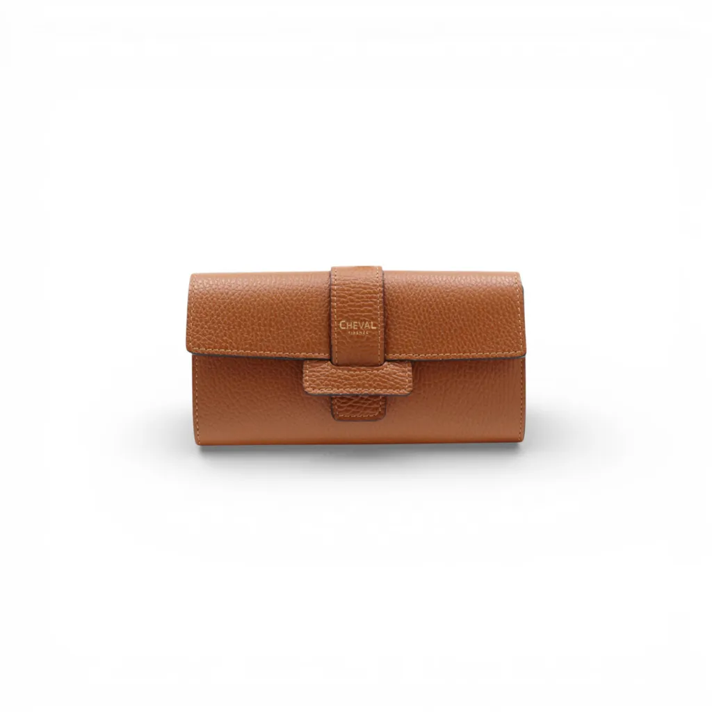 Portefeuille Dean Cheval Firenze Cuir Pleine Fleur Finition Artisanale
