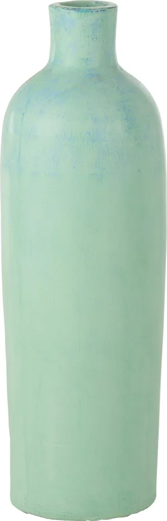 Vase Stable en Terre Cuite Bleu Justine - Finir avec la Déco Fade