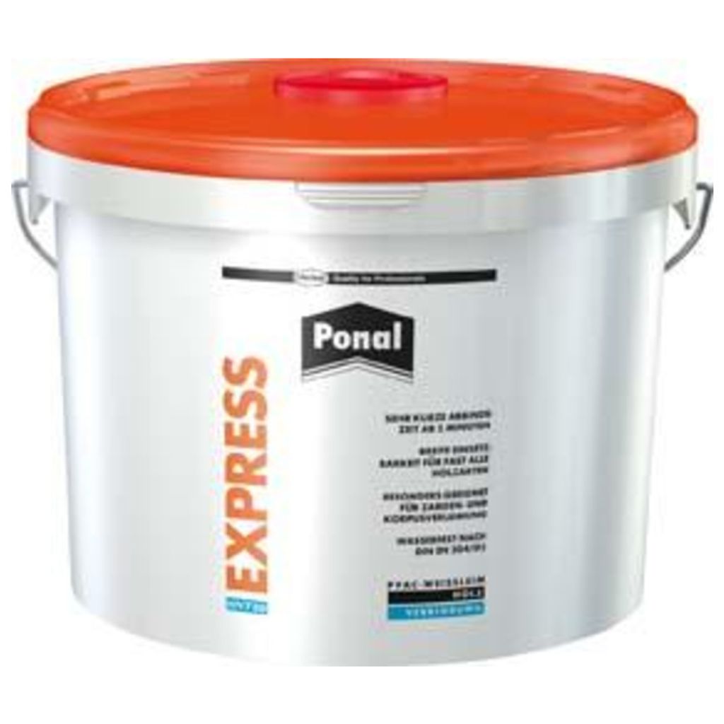 Ponal Express Holzleim 10kg Eimer (F) Weißleim Henkel