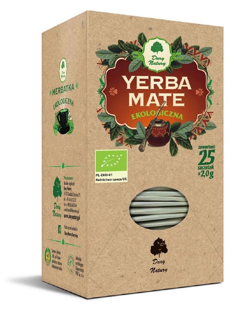 YERBA MATE BIO (25 x 2 g) 50 g - DARY NATURY