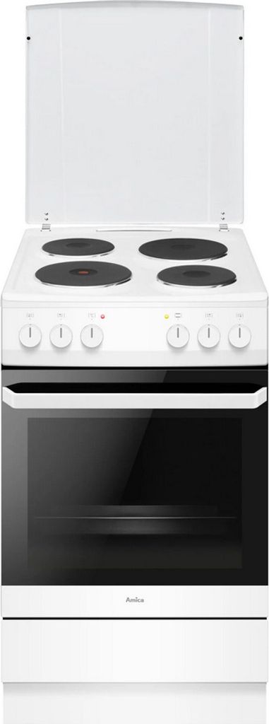 Amica SHE 11545 W weiss Standherd 50cm 4Platten A-20% Produktbild 