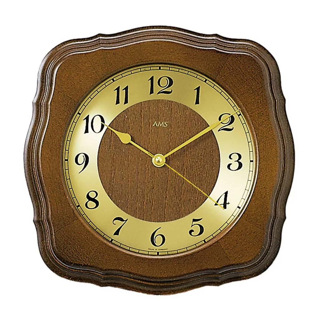 Horloge murale moderne AMS 5862/1 pour une décoration intérieure chic