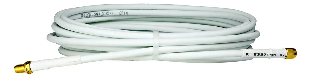 Prolunga Antenna SMA TELETES SM-05 5m - Cavo Coassiale RF Bianco