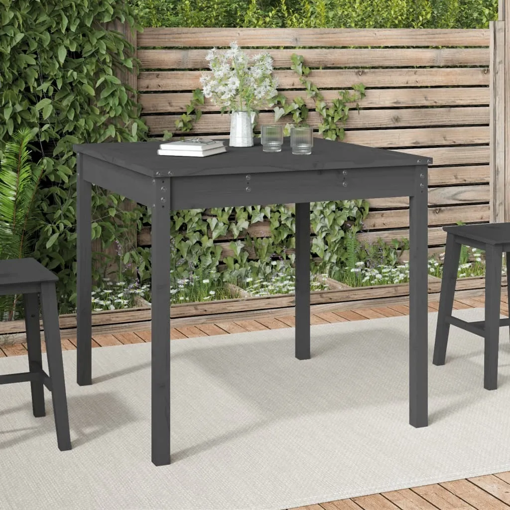 Tavolo da Pranzo Esterno 82,5x82,5 Pino Grigio - Prezzo Imbattibile