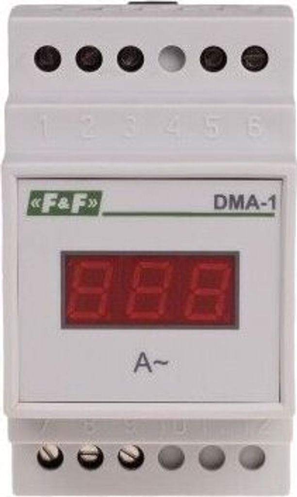 Stromstärkenanzeige DMA-1 Digital Eine Phasenanzeige halb-mittel F&F Stroms