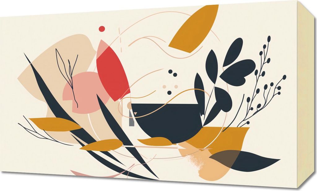 Bild 50x30cm Lebendige Flora