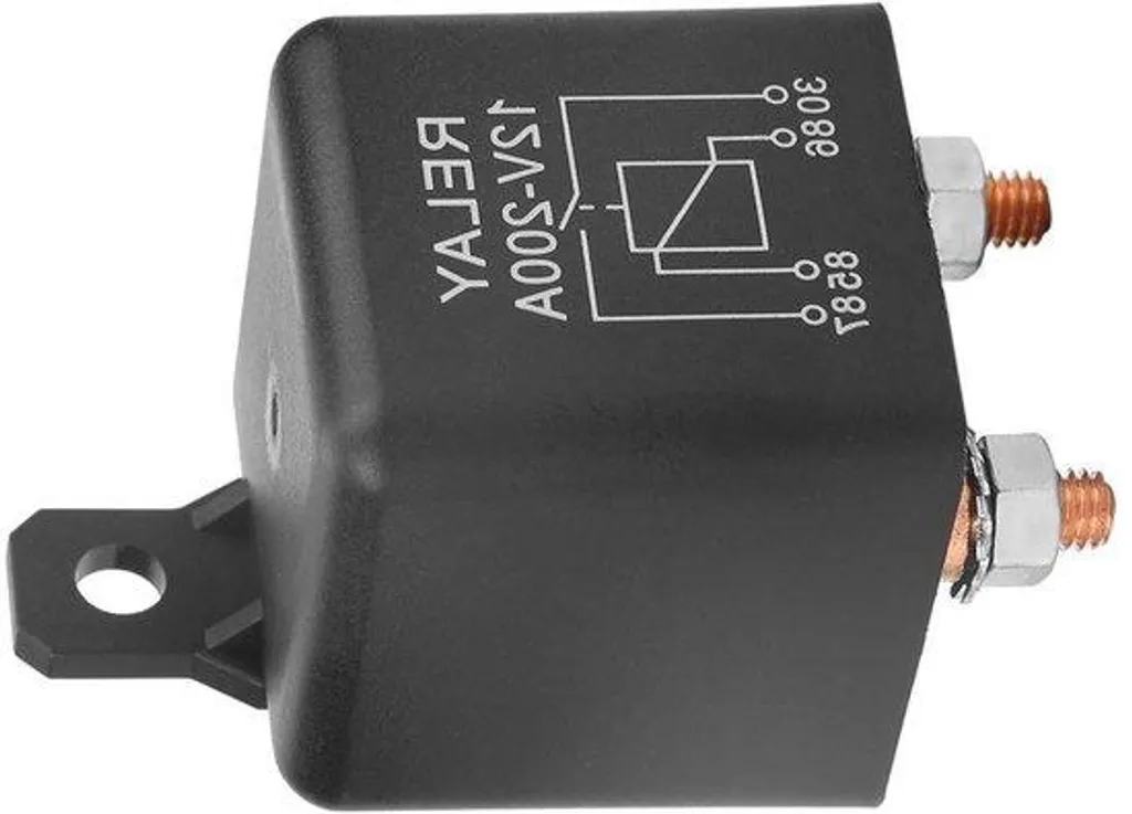 Relais 12V 200A pour régler les problèmes de démarrage voiture