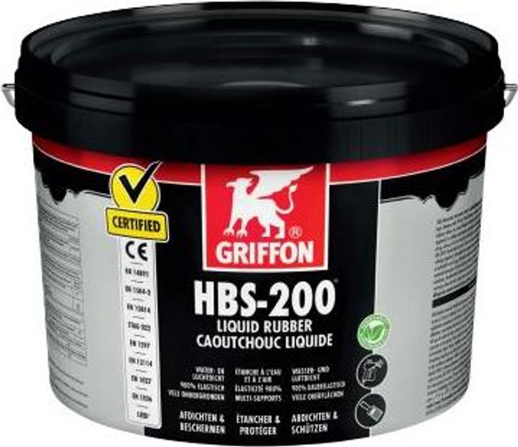 Flüssiggummi HBS-200 zur Abdichtung GRIFFON Eimer 5 L - 6308867