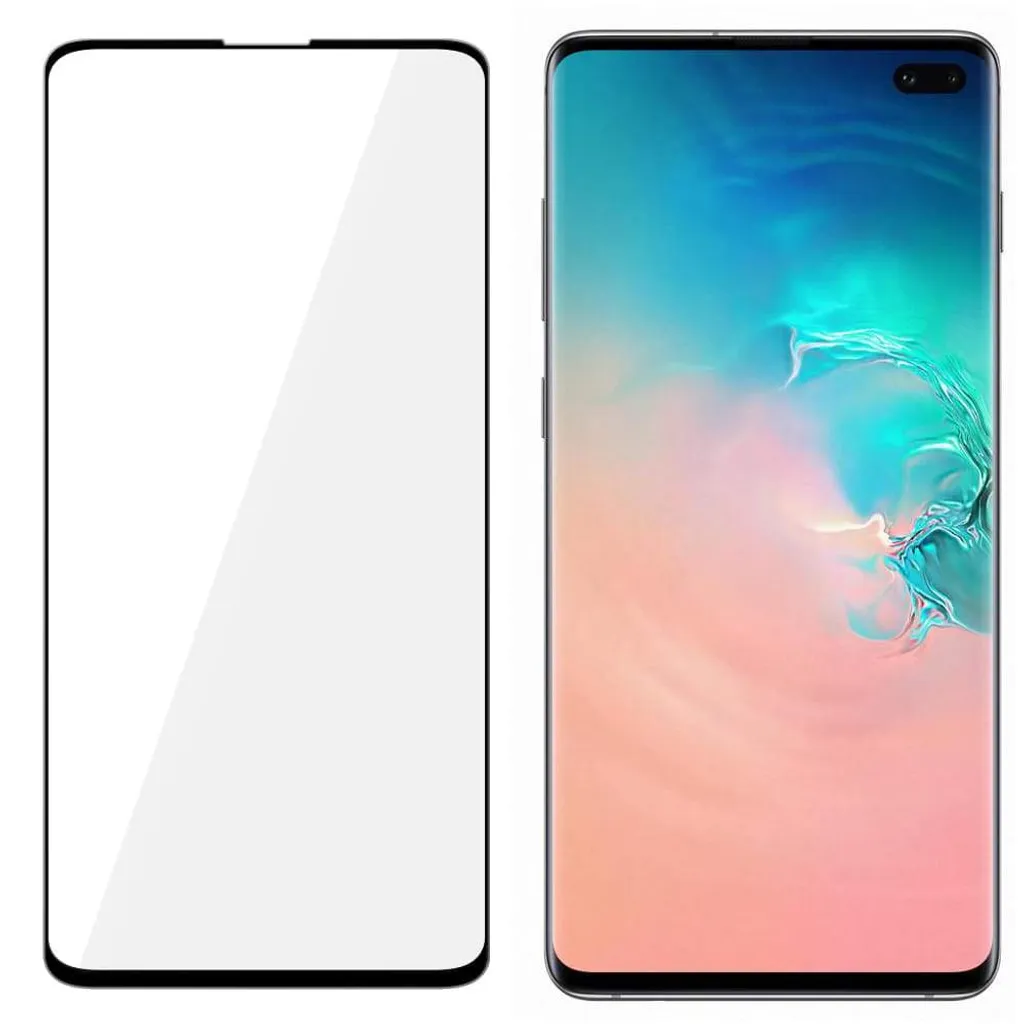 Basta Graffi! Vetro 3mk Hardglass Max per Galaxy S10+ con Impronta - 4