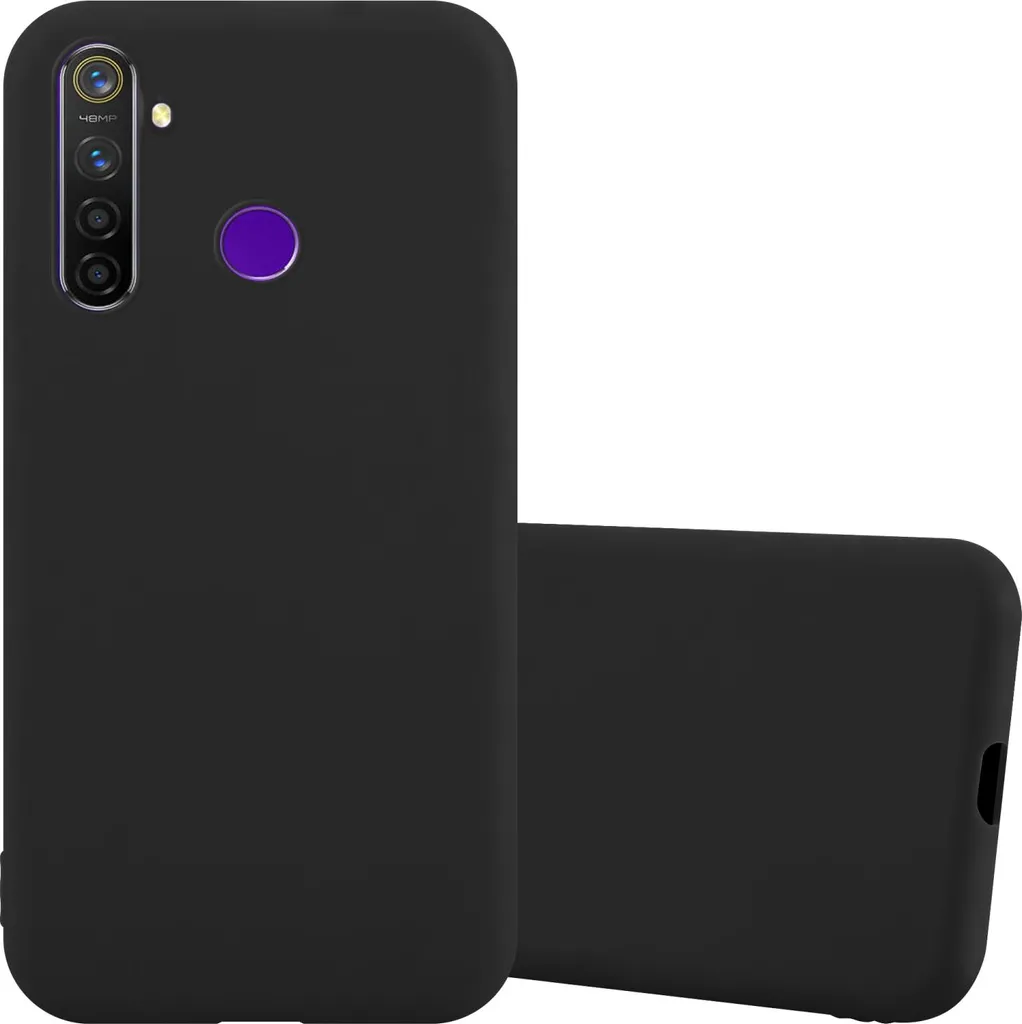 Cover Realme 6i / 5i / 5 / C3 Cadorabo TPU Silicone Nero Antiurto