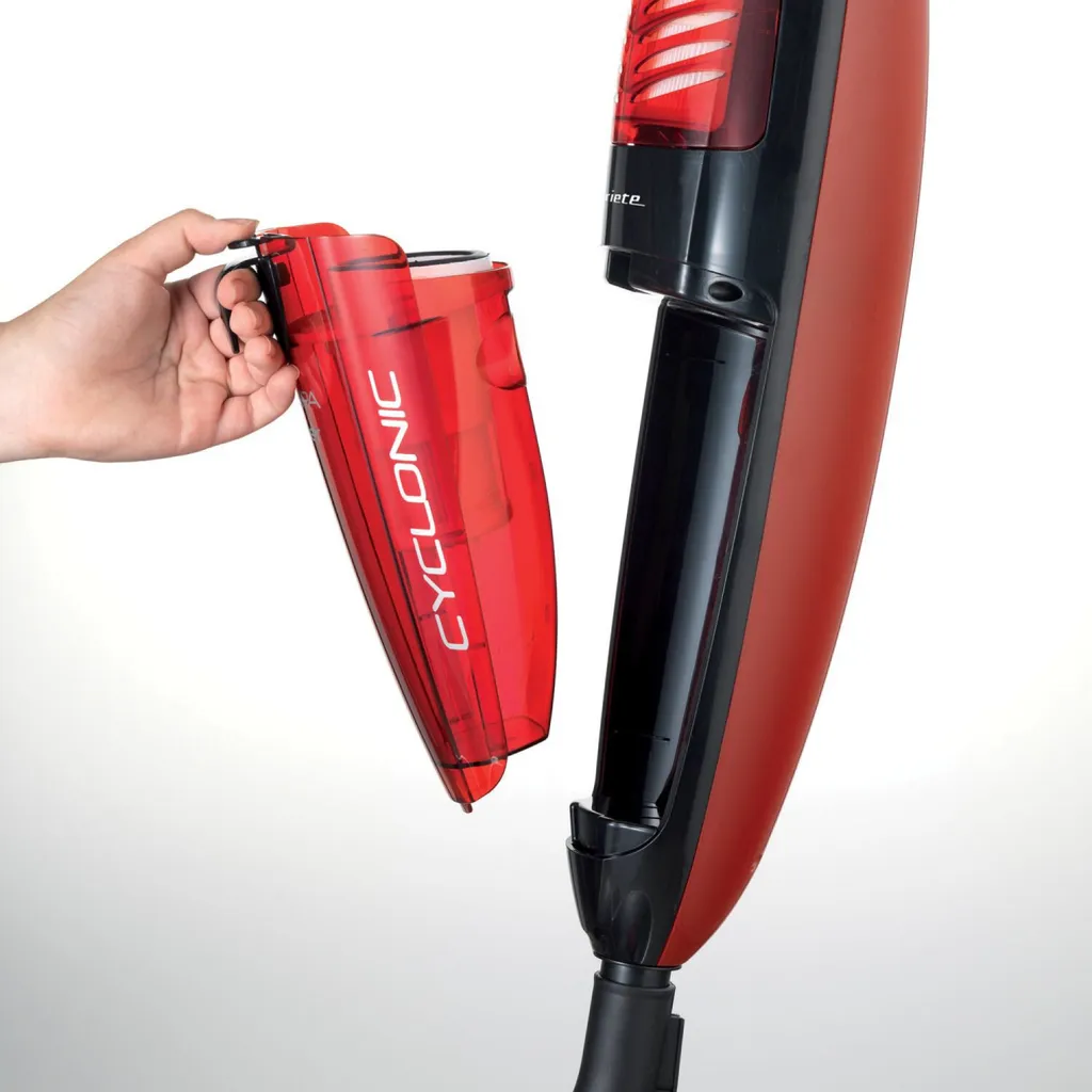 Balai Électrique Ariete 2772 Evolution 600W Technologie Cyclonique Rouge - 5