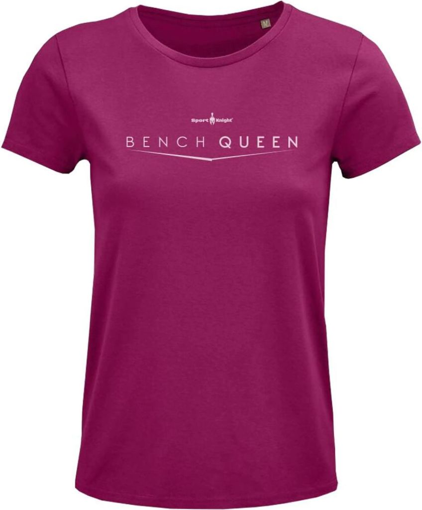 Sport-Knight Damen Fitness T-Shirt "Bench Queen" Organisch Classic