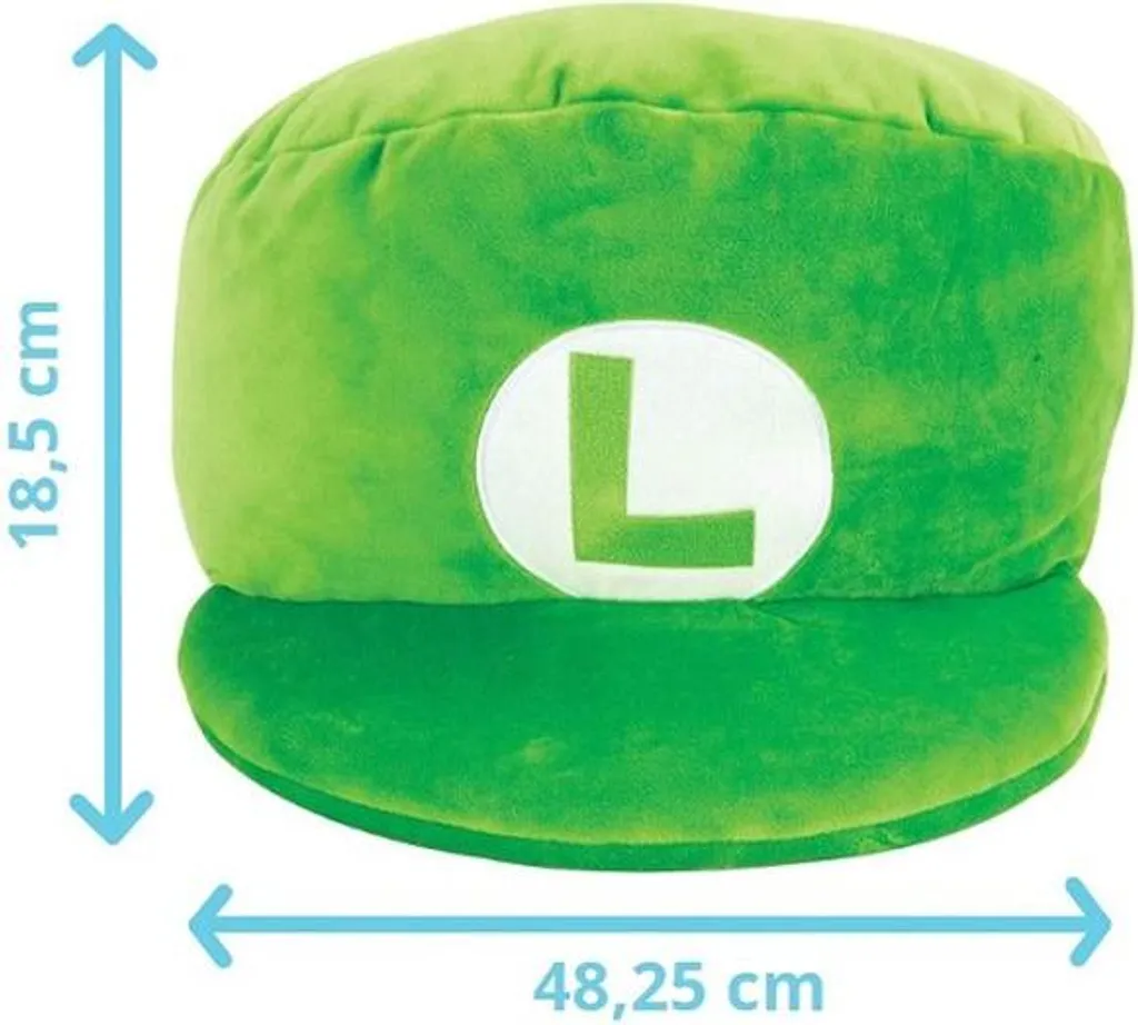Doudou Peluche Luigi Mario Kart 18cm Texture Ultra Moelleuse Soft