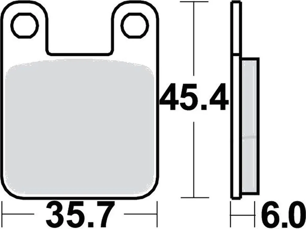 Plaquettes de frein avant pour Derbi Fenix 50 (1994-1996) par Pamoto