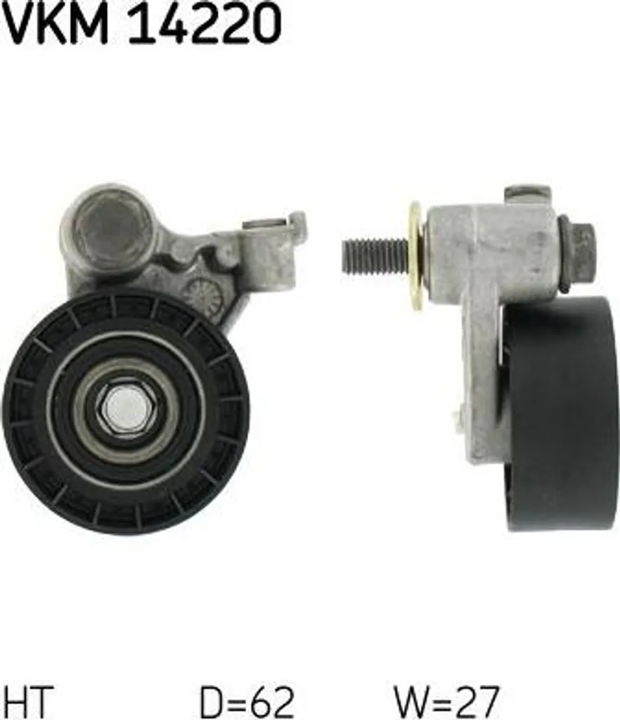Galet tendeur de courroie de distribution SKF VKM 14220 pour Fiesta