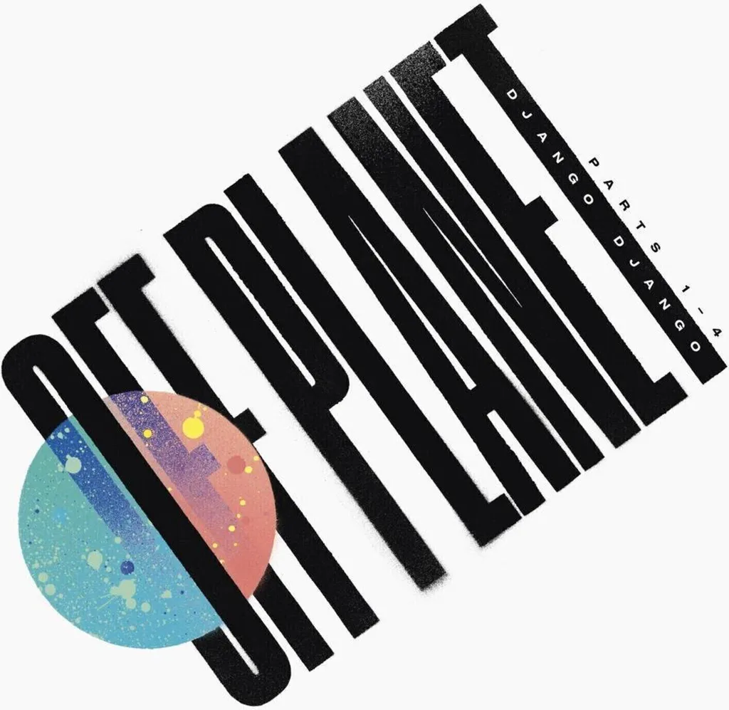 Django Django Off Planet Vinyle Blanc 2 LP Album Rock Électronique New