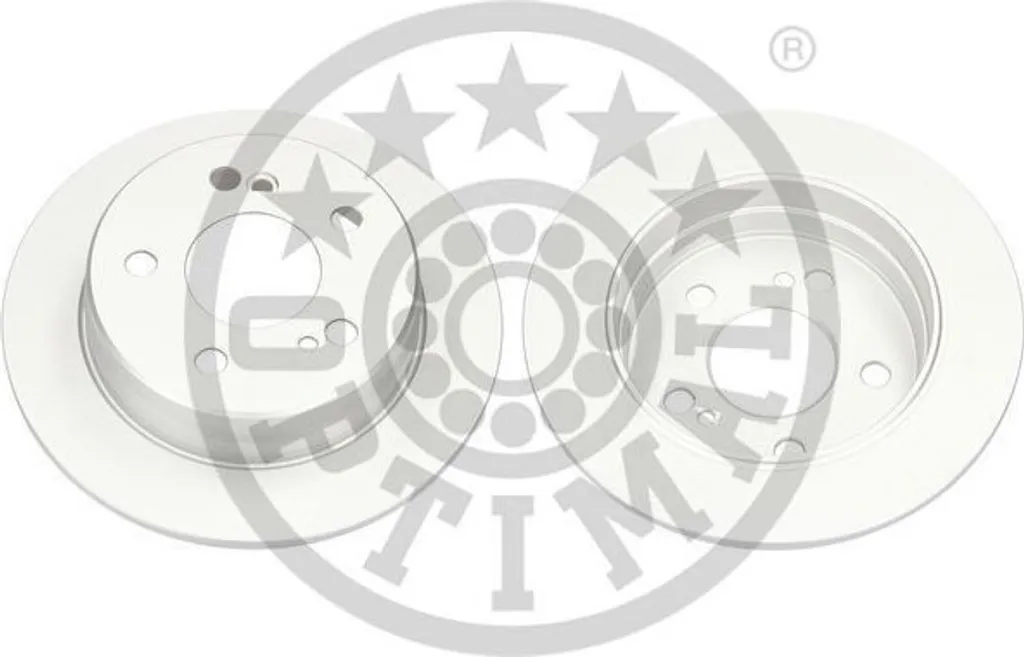 2x Disques de frein OPTIMAL BS-1940C arrière pour MERCEDES 190 W201