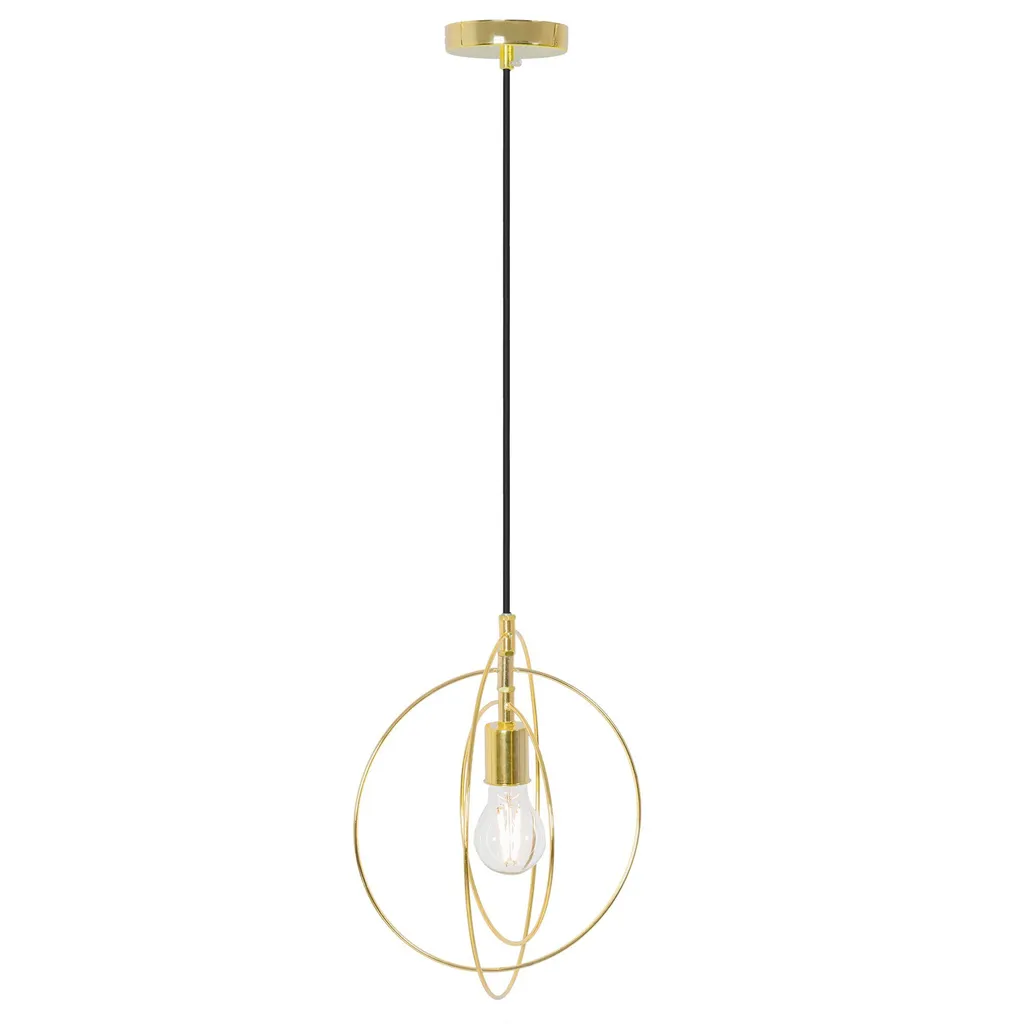 Lampe Suspendue Dorée Toolight APP286-1CP pour un Éclairage Élégant