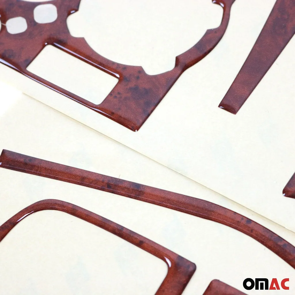 Interni in Radica Ford Focus 2004-08 | Kit 12 Pezzi Adesivo Professionale - 8