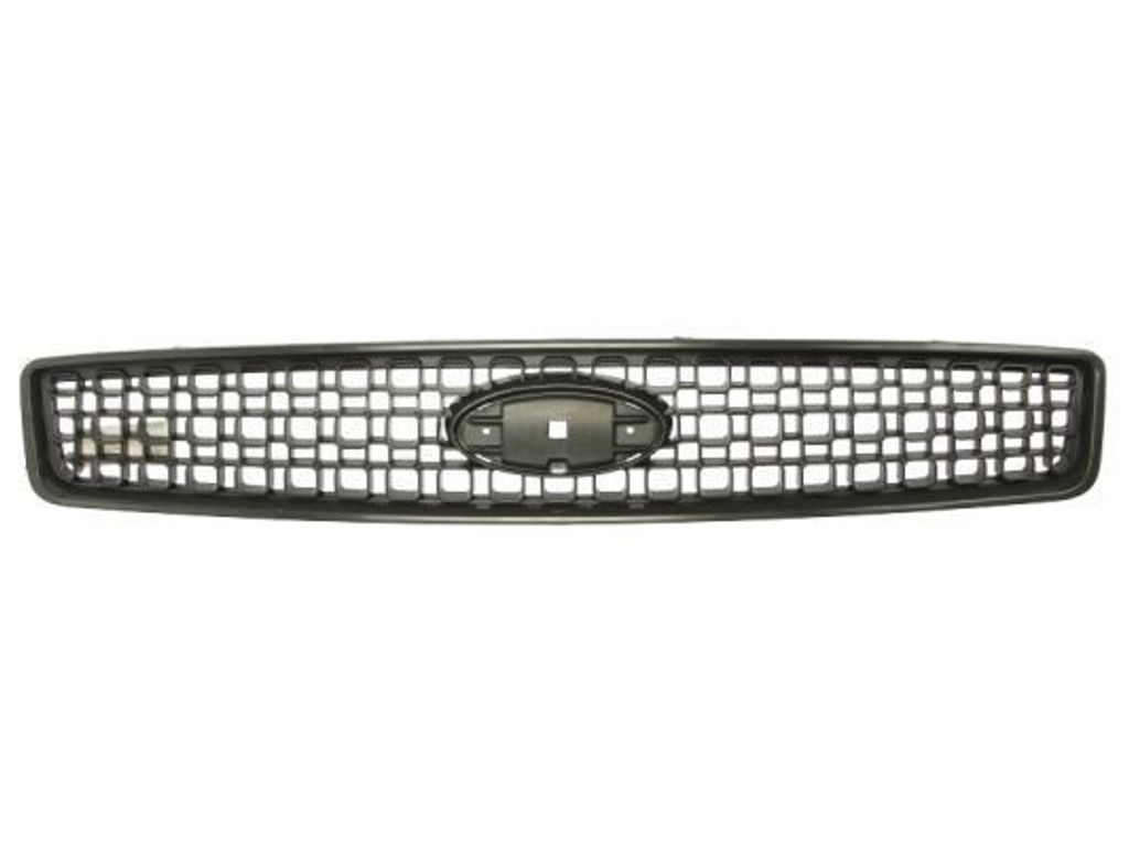 BLIC 6502-07-2576991P Kühlergrill Frontgrill für FORD FUSION (JU) Dunkelgrau