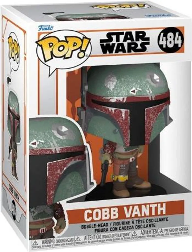 Funko Pop Star Wars 484 Cobb Vanth avec armure et version Chase - 3