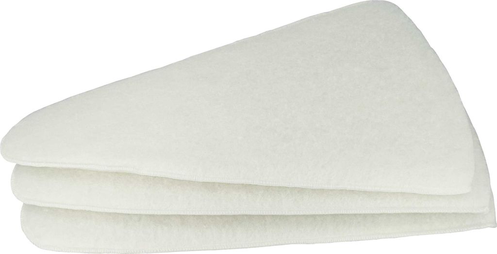 vhbw 3x Kegelfilter Ersatz für Vallox 1765, 394302 für Erdwärmetauscher - Abluftfilter G3 Weiß