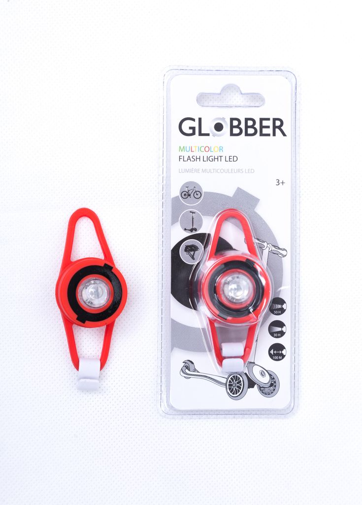 Globber LED Světýlko - Red Obrázek produktu 