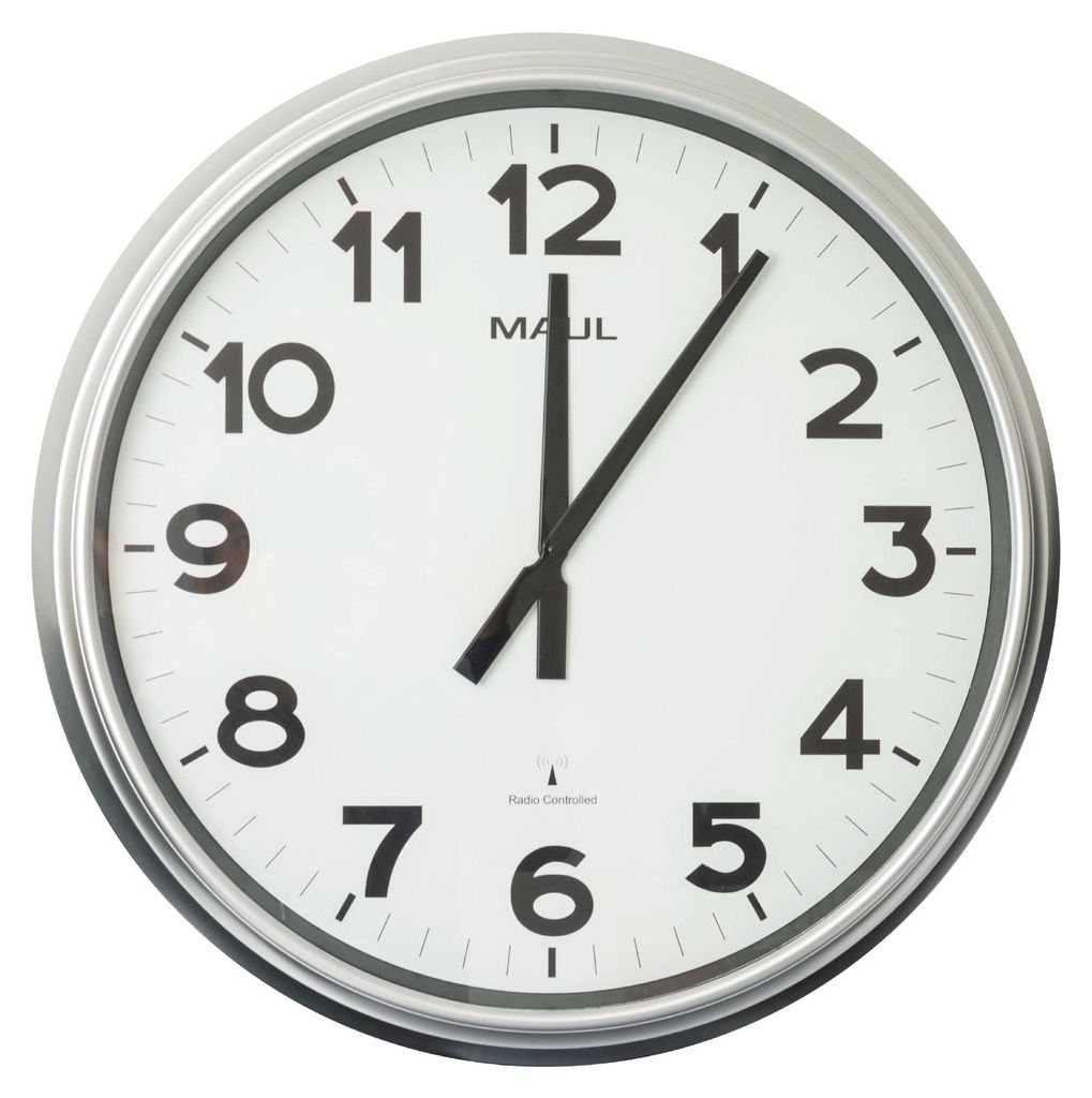 MAUL Horloge murale MAULride Ø 61 x 7.1 cm radiocommandée Image du produit 