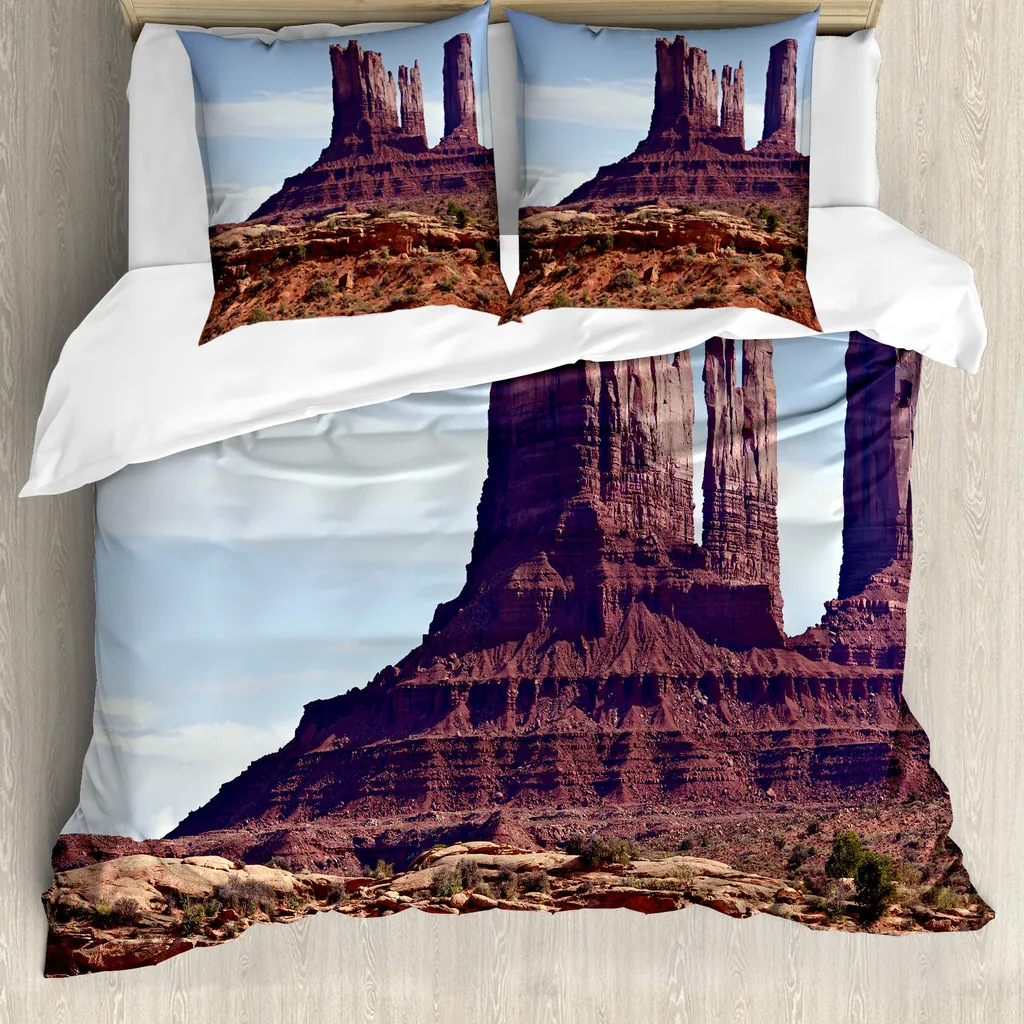 Copripiumino ABAKUHAUS Grand Canyon Matrimoniale Anallergico 3 Pezzi