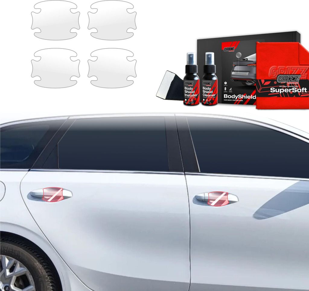4in1 Schutzfolie Grizz Protector für Türgriffmulden - Kia Ceed (2021-2025)