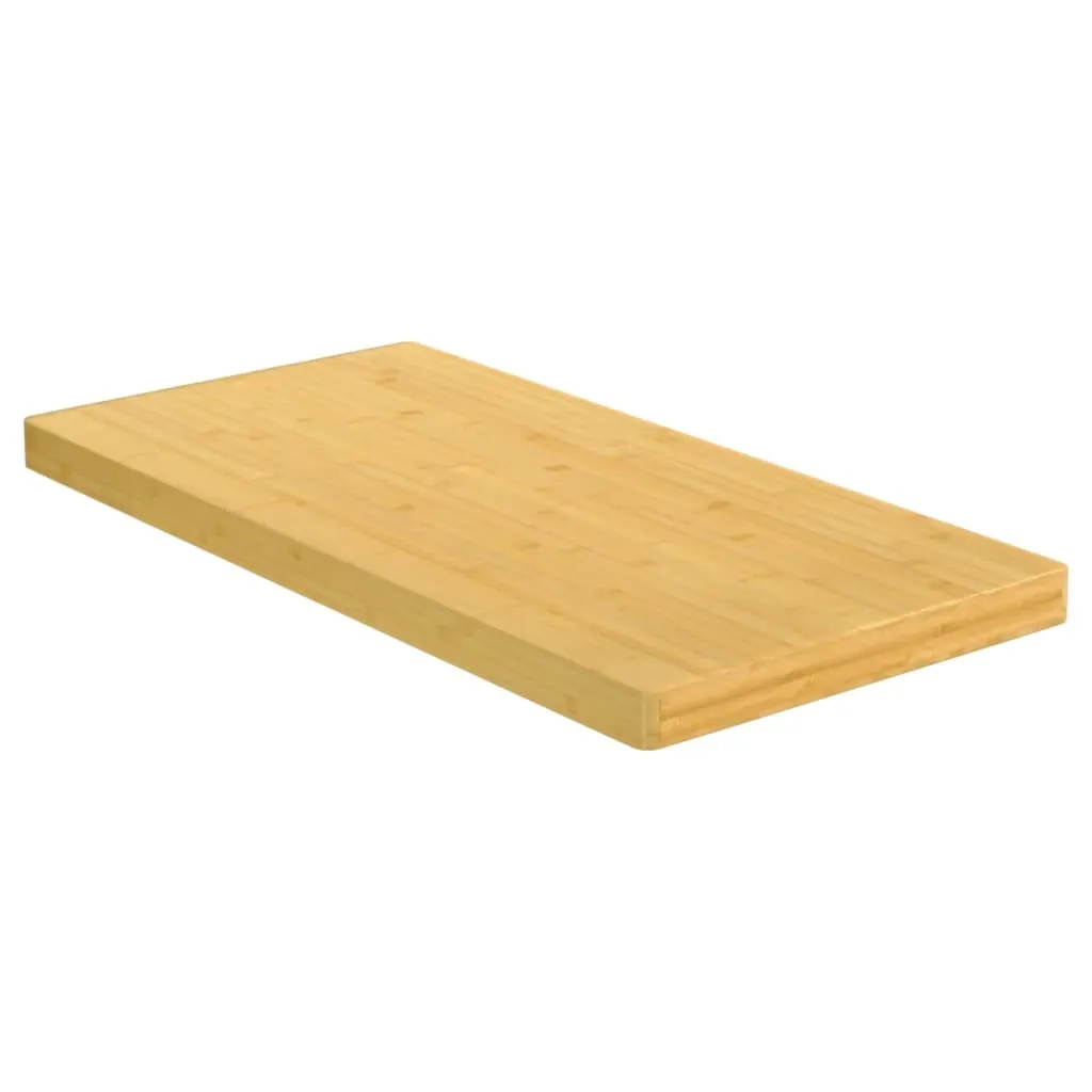 Piano per Scrivania Stand-up 40x80x4 cm Bambù - Supporto Ultra-Solido