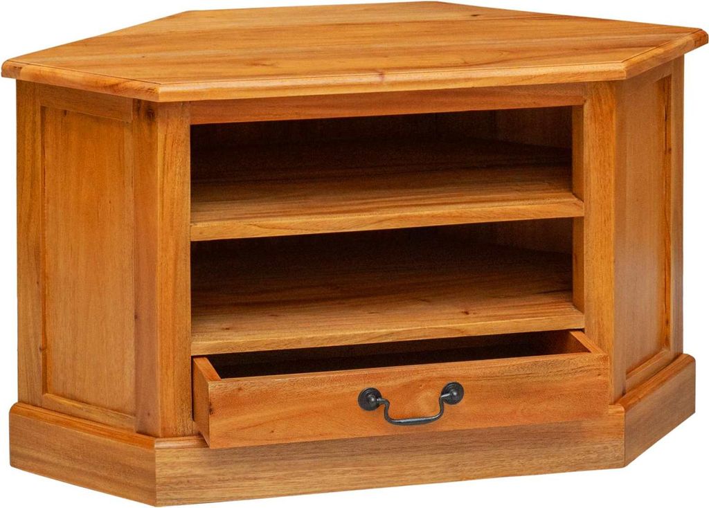 vidaXL Szafka narożna pod telewizor Naturalny 79 x 40 x 46 Zdjęcie produktu 