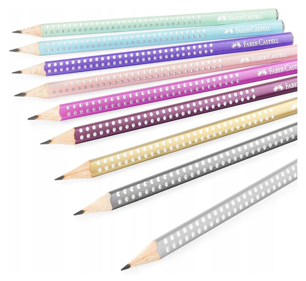 Grafitová tužka Faber-Castell - Sparkle Violet Metallic, Obrázek produktu 