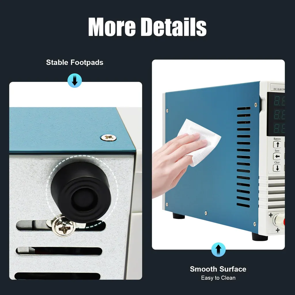 Testeur électrique bleu multi-modes pour mesures de charge de précision