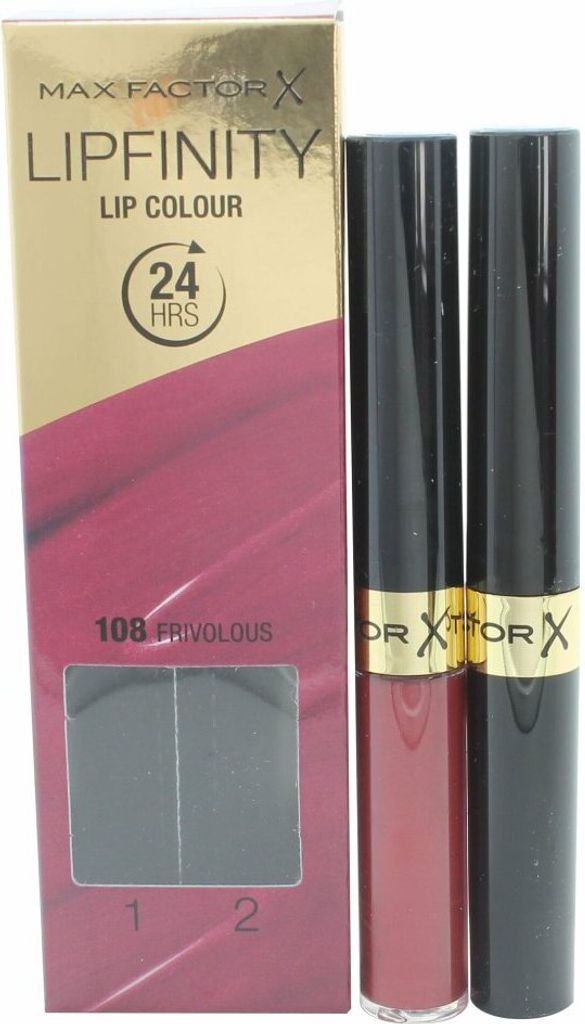 Max Factor Lipfinity Lip Colour, Bordeaux, Frivolous, 1 Produktbild 