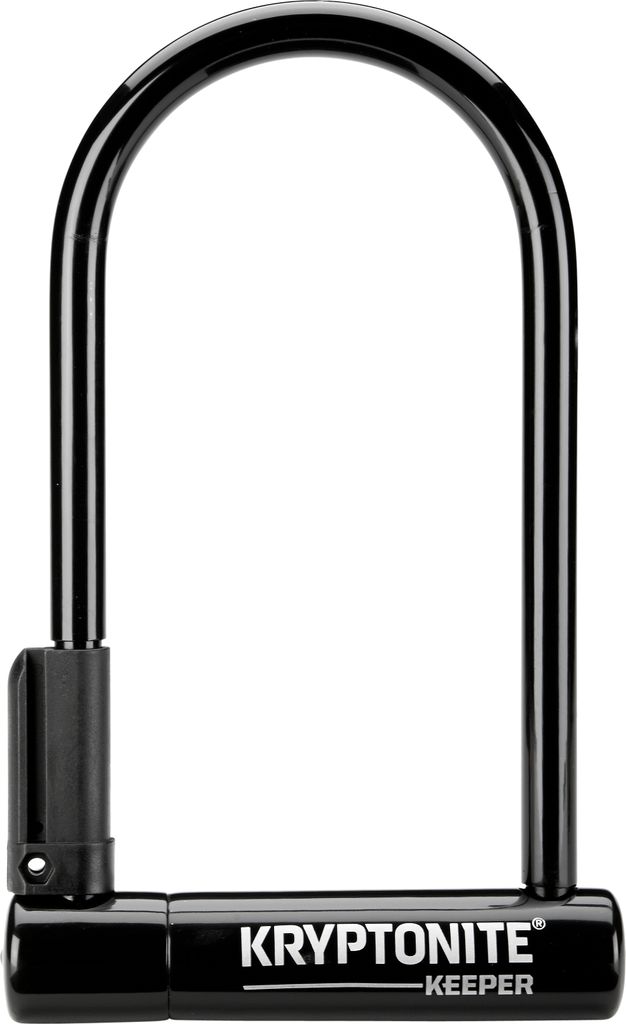 Kryptonite Bügelschloss Kryptonite Keeper Standard 10,2x20,2cm ,Ø12mm,sw,Side-Mount,2 Schlü