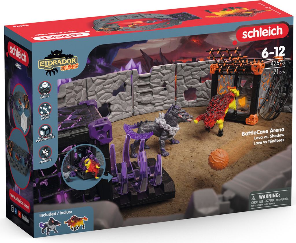 schleich BattleCave Arena: Lava vs. Schatten, Produktbild 