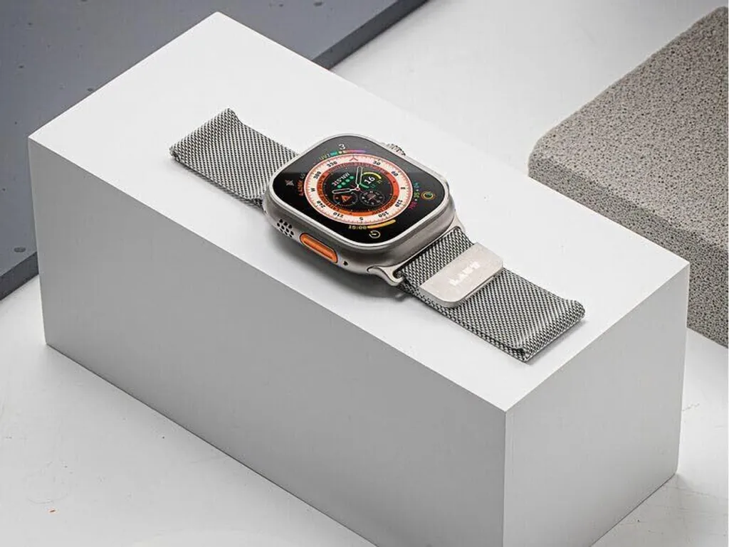 Bracelet Apple Watch Ultra Stable et Respirant - LAUT Ultra Loop TI